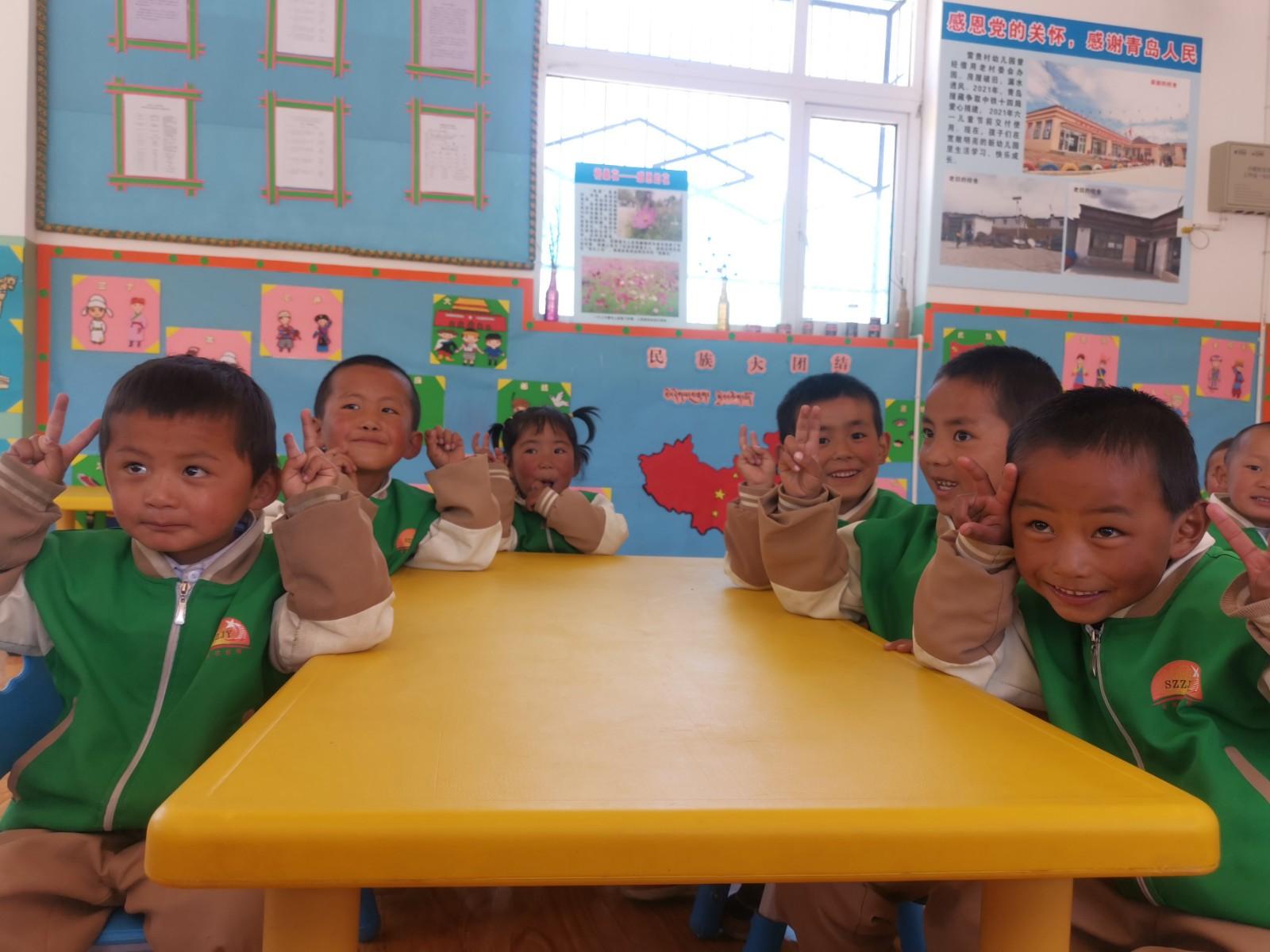 桑珠孜区幼儿园实现“三个100%”