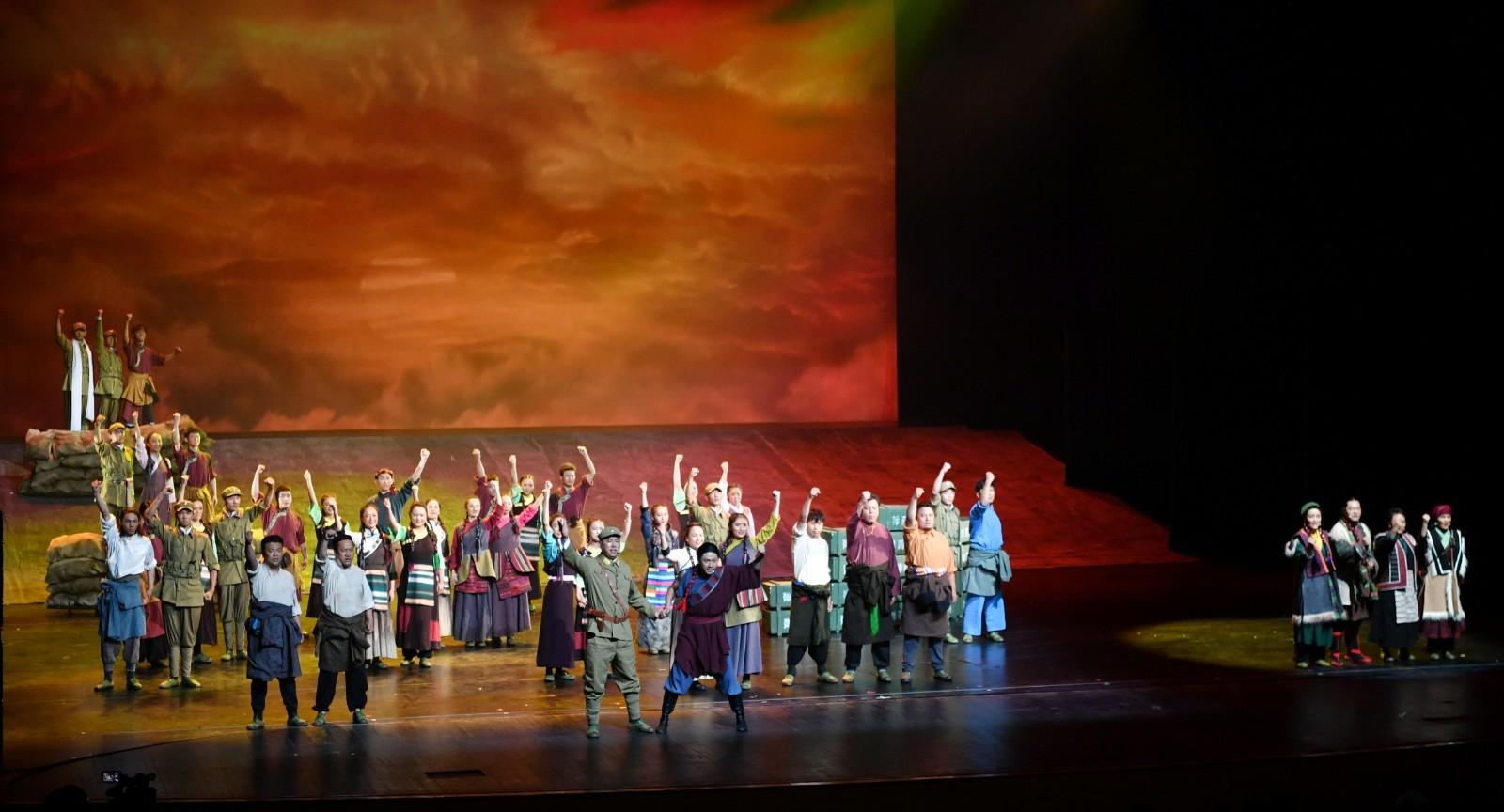 首届西藏文化艺术节开幕