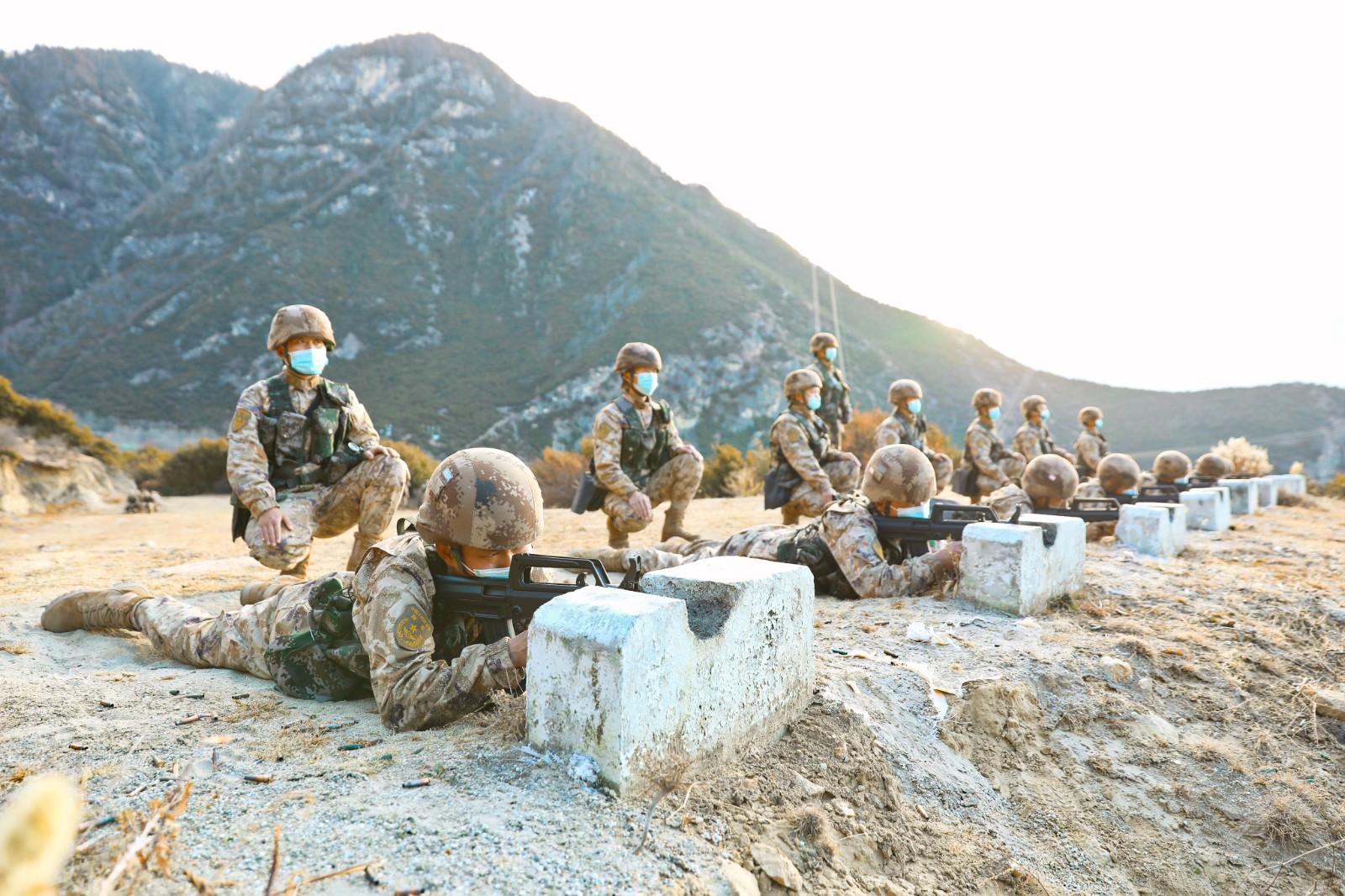 新年开训 练兵忙