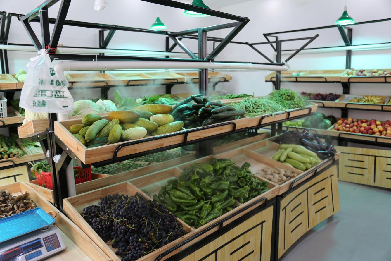 “蔬”通致富路 解锁致富“码”