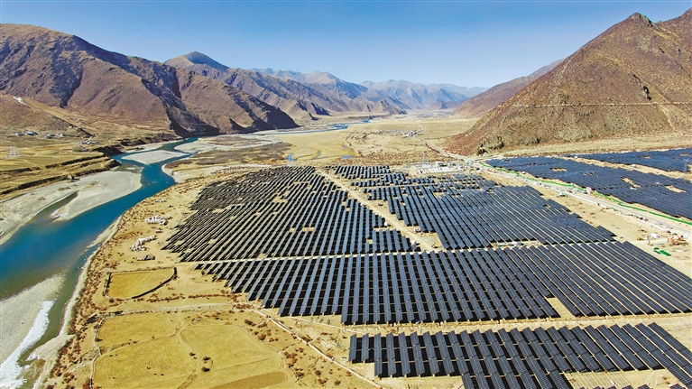 墨竹工卡县持续推动拉萨河上游清洁能源基地建设