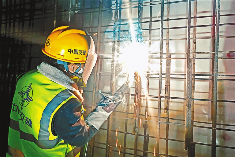 重点项目施工忙