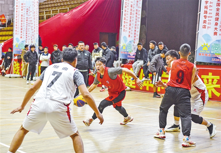 全国全民健身大赛（西南区） 西藏自治区篮球选拔赛举行