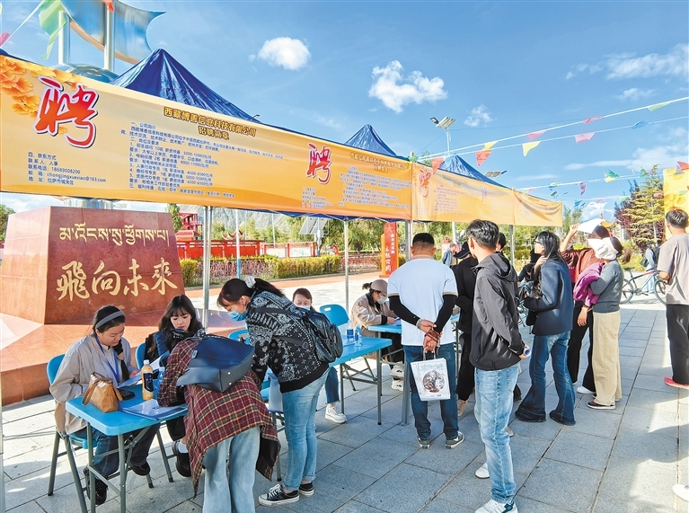 曲水县2024年高校毕业生专场招聘会举行