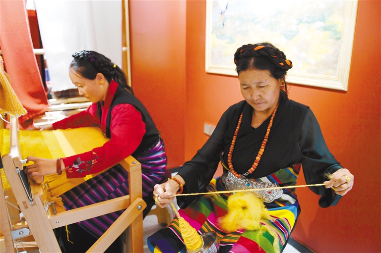 江孜氆氇  “织”梦未来