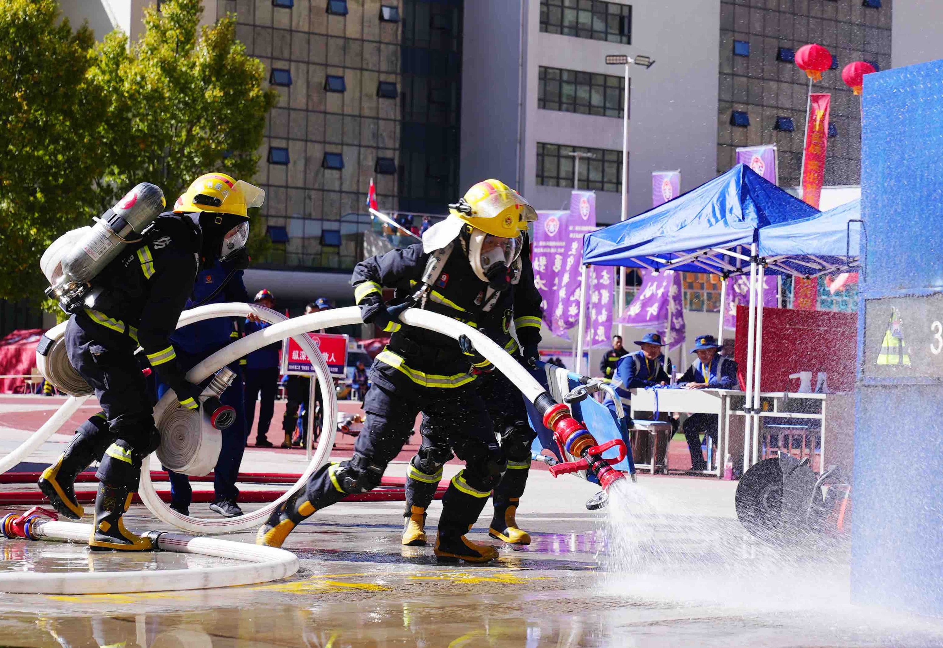 消防大练兵 比武促提升