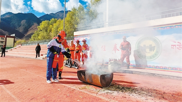 消防宣传进校园