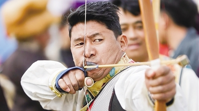 西藏自治区第九届林芝响箭比赛在米林举行