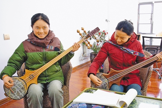 山南措美县寒假公益托管班: