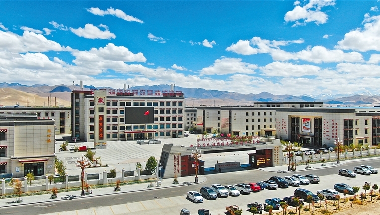 陕西在阿里援建的第一所标准化学校