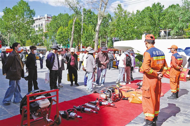 防灾减灾宣传 筑牢平安防线