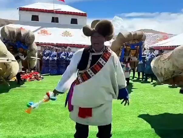 纳木错邂逅非遗，“廓孜”燃爆现场