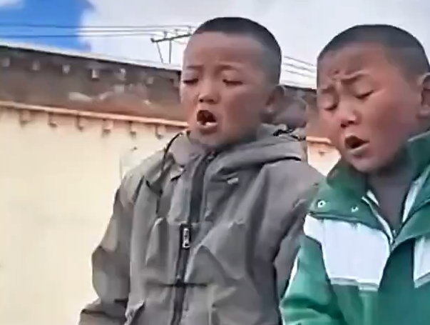 小朋友唱歌没有一点技巧全是感情