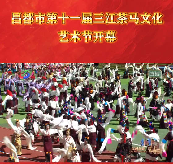昌都市第十一届三江茶马文化艺术节开幕