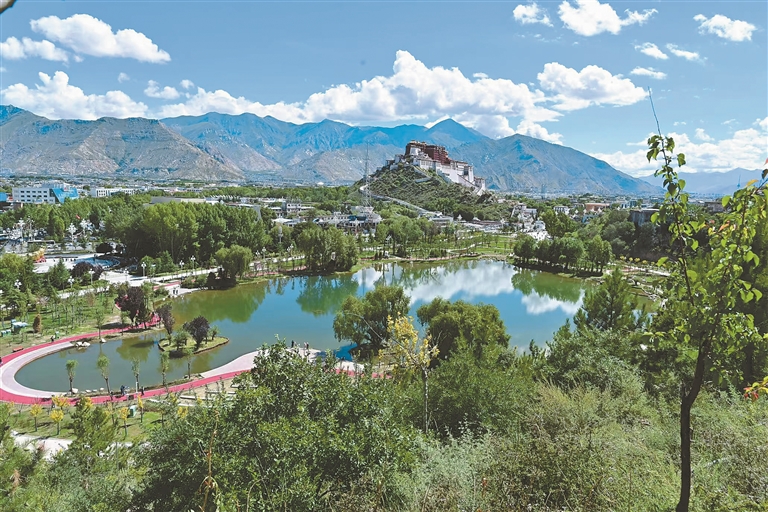 公园成景 城市添彩