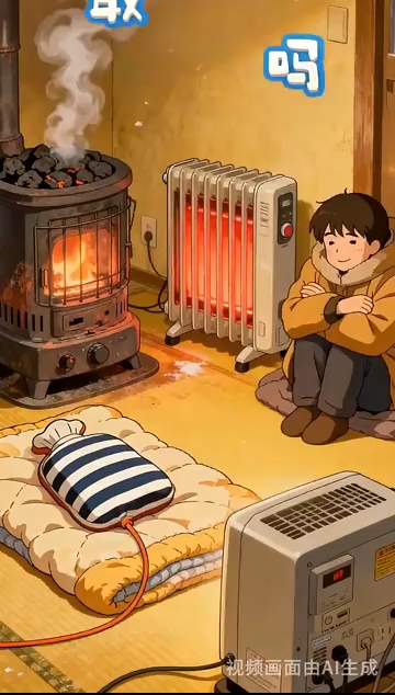 AI动画|防患于未然,看看冬季居家取暖的正确打开方式