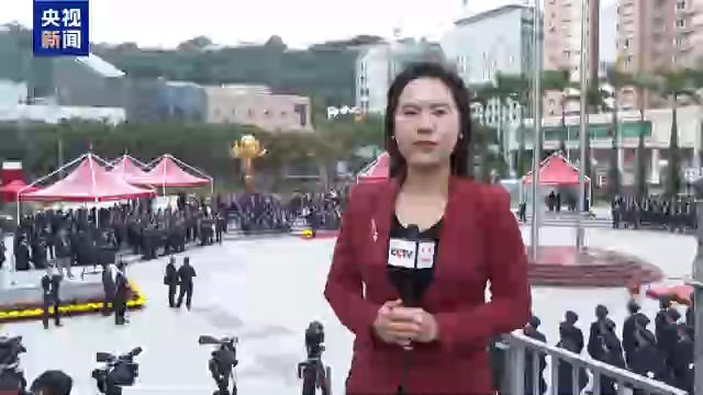 视频丨澳门特区政府举行升旗仪式 庆祝回归祖国26周年