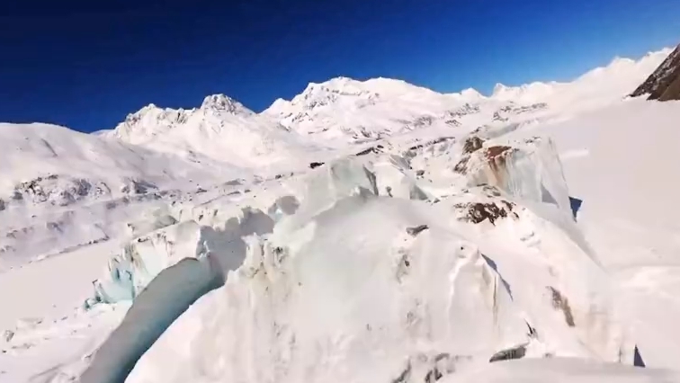 60秒飞越西藏之蓝冰八宿