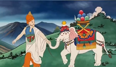 从千年传统壁画里飞出的新年祥瑞