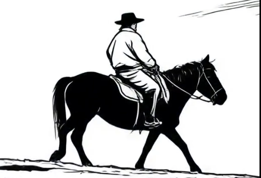 “高原暮色里他是最沉稳的坐标”