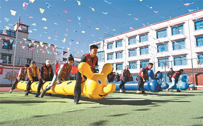 激发团队活力 乐享趣味运动