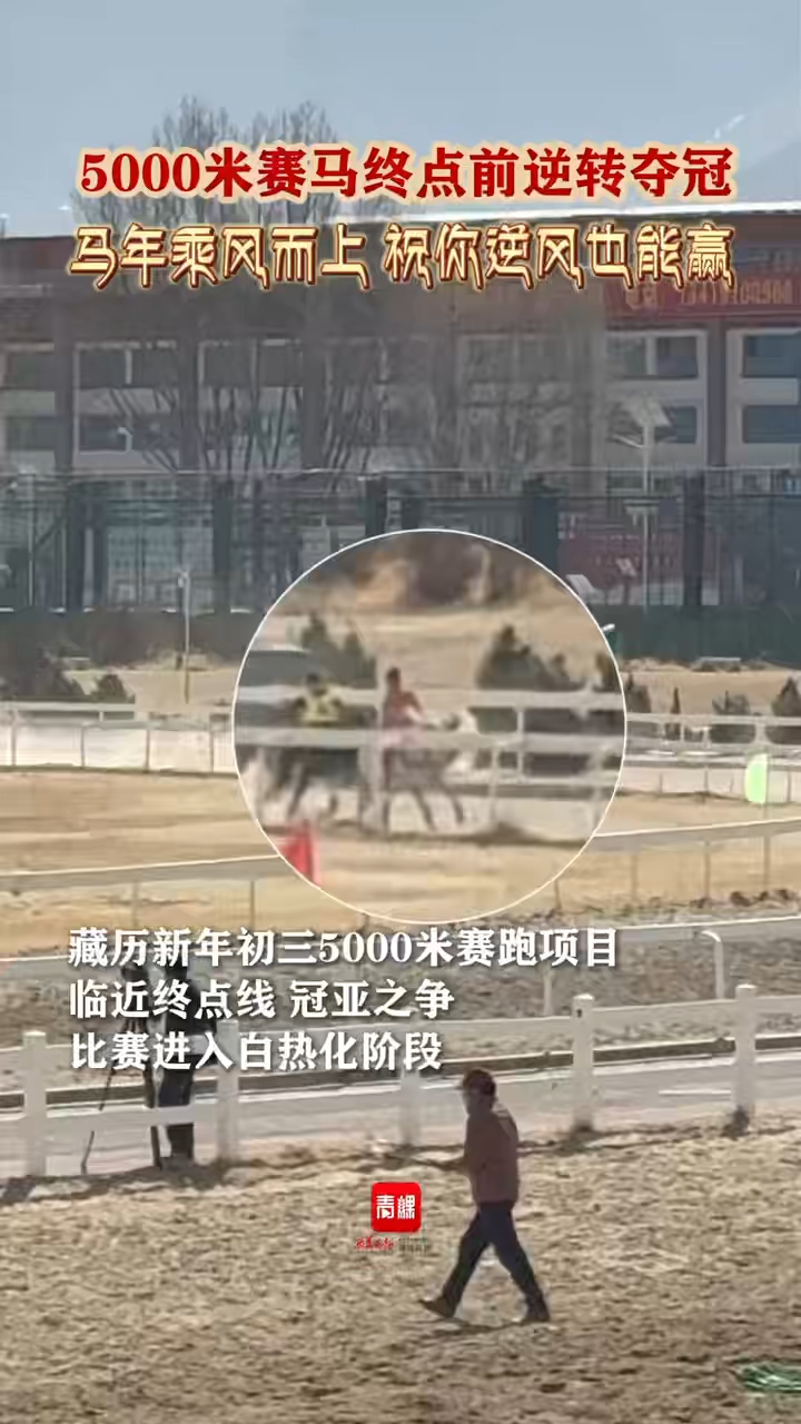 5000米赛马终点前逆转夺冠