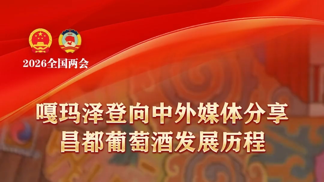 嘎玛泽登向中外媒体分享昌都葡萄酒发展历程