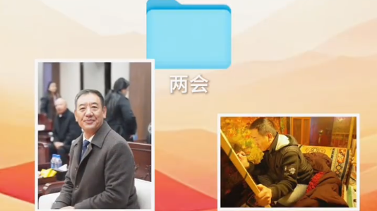 请打开全国政协委员罗布斯达的履职档案