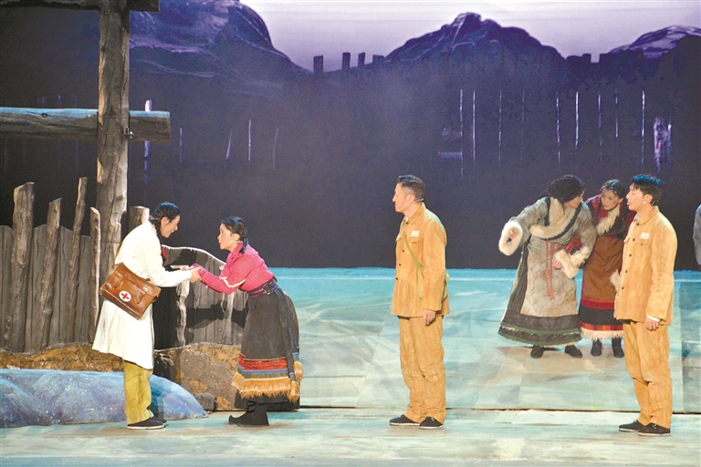 红色文艺盛宴 闪耀藏北高原