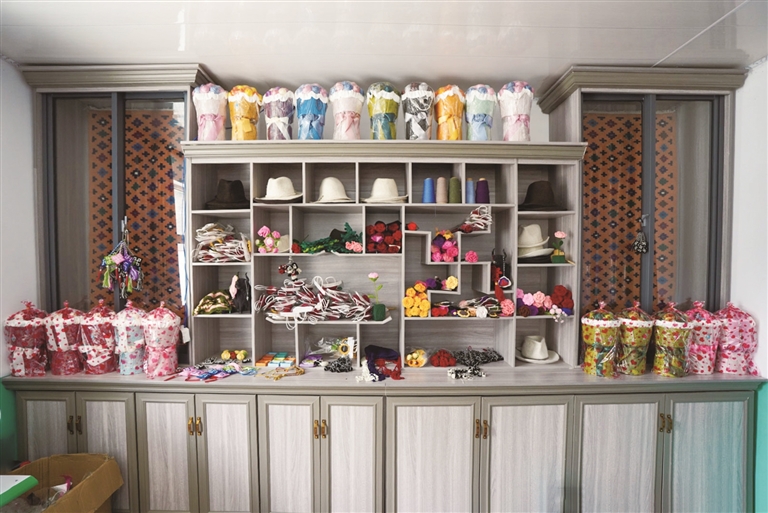 岗坝编织绘就乡村振兴新图景