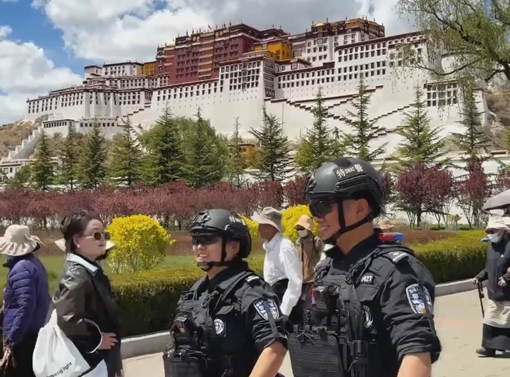 为高原特警打call，颜值担当+实力守护！