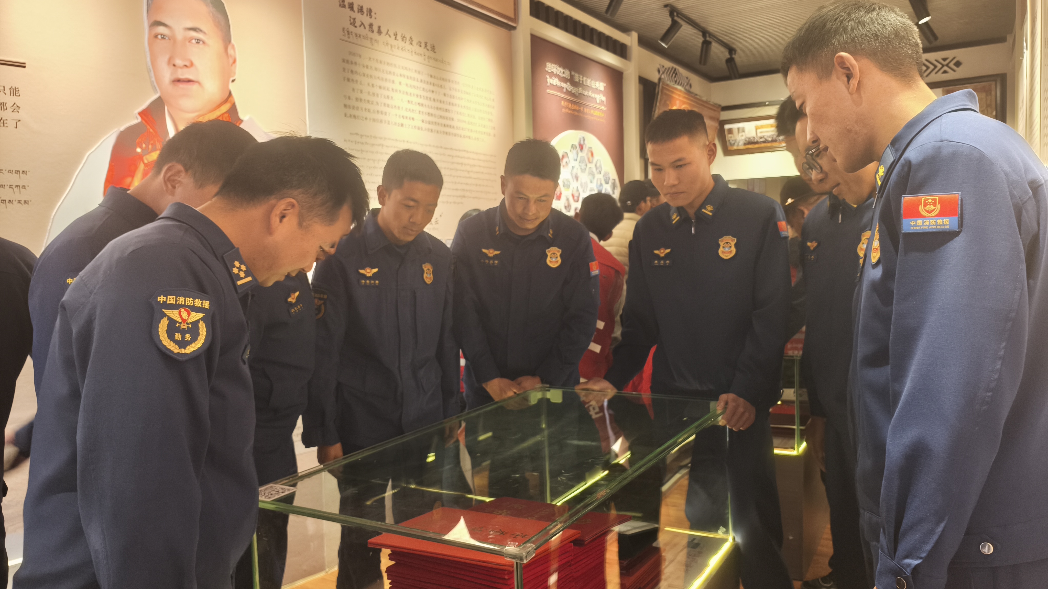 拉萨消防救援机动支队日喀则大队开展专题授课