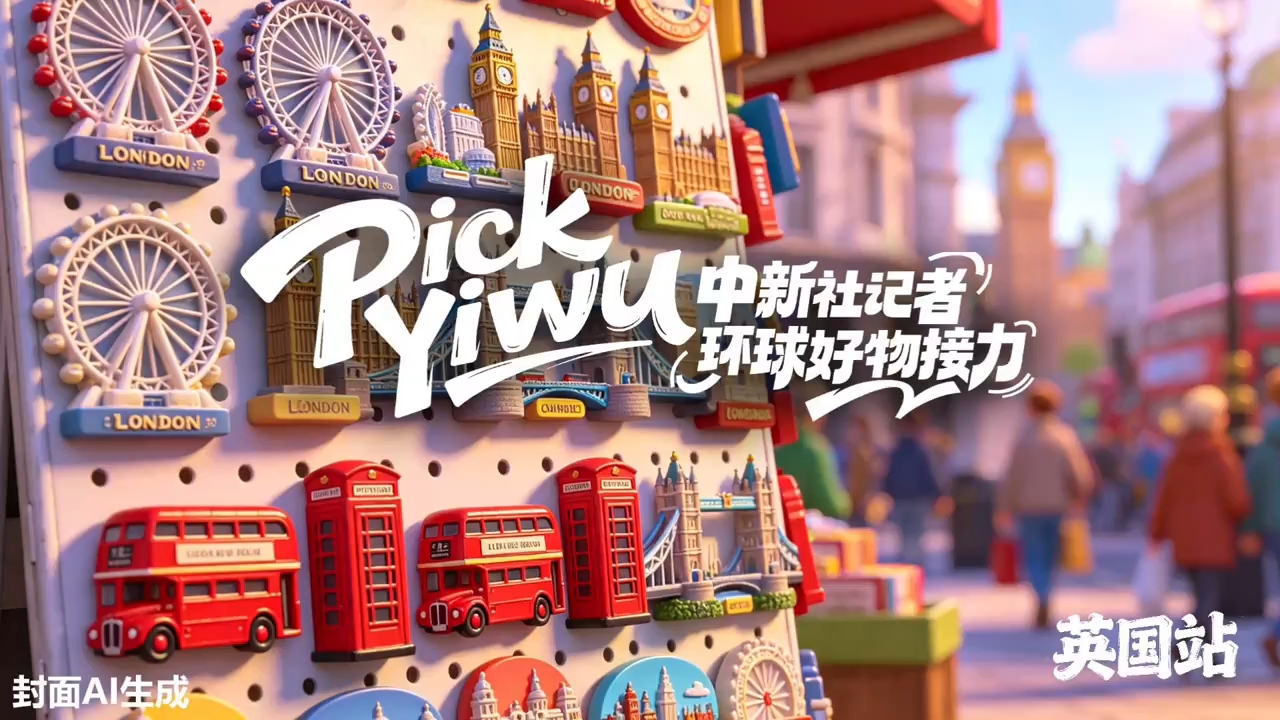 Pick Yiwu英国站：一枚冰箱贴撬动“大市场”
