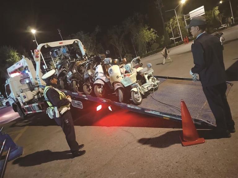 拉萨交警启动第9次夏季交通安全整治行动