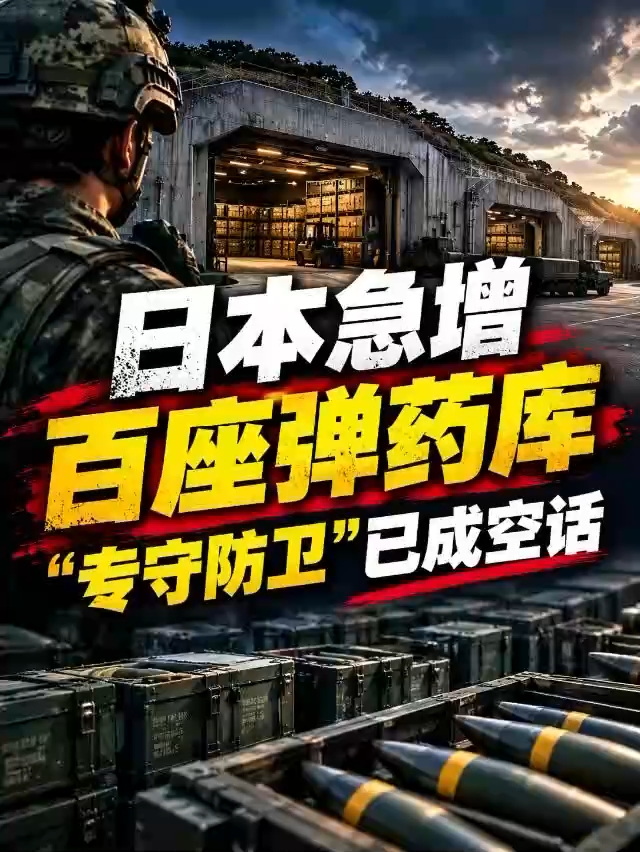 东观军情 | 日本急增百座弹药库 “专守防卫”已成空话